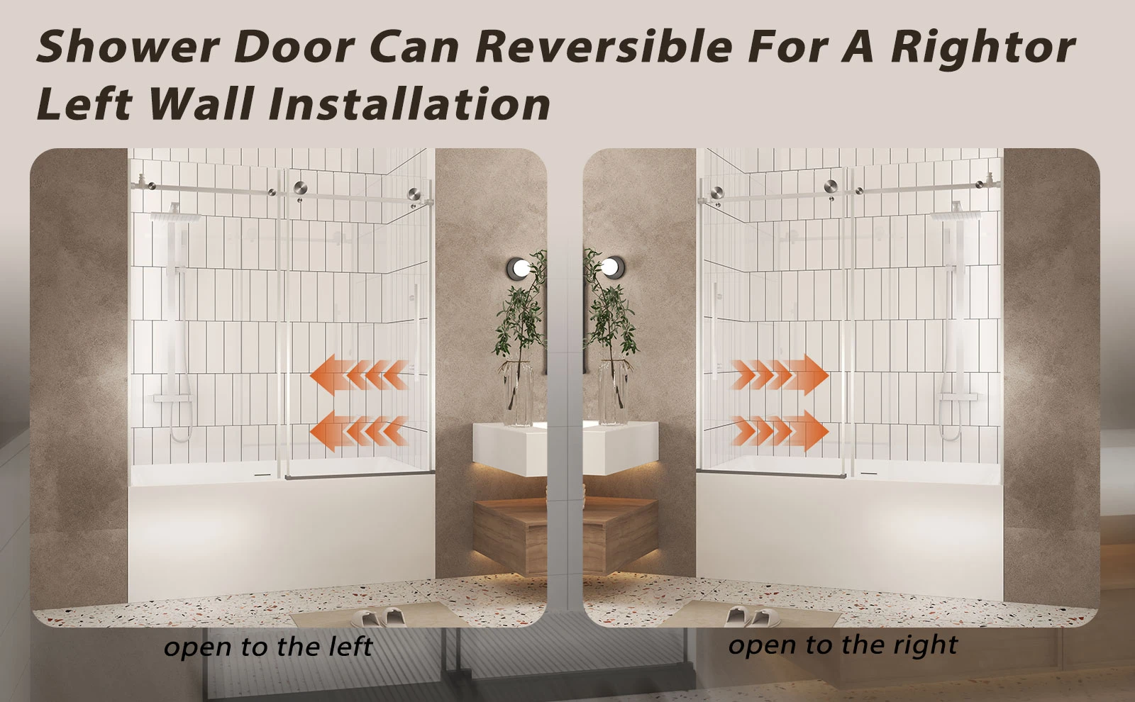 Popular seamless shower doors Popular seamless shower doors