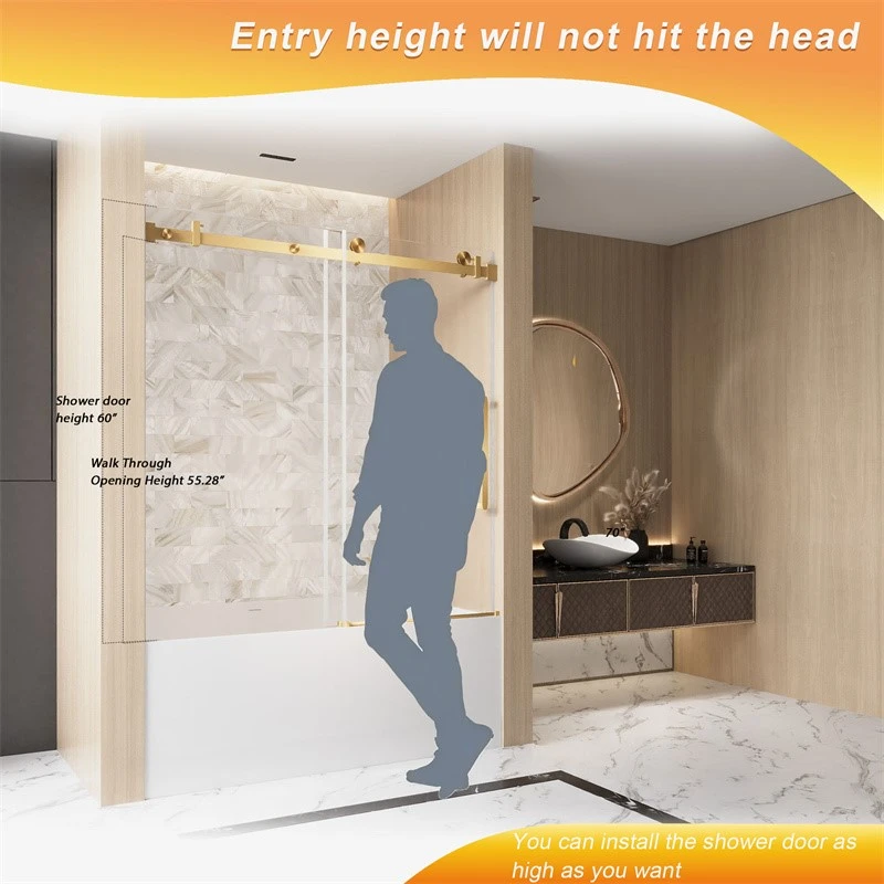 bathtub shower doors Factory bathtub shower doors Factory