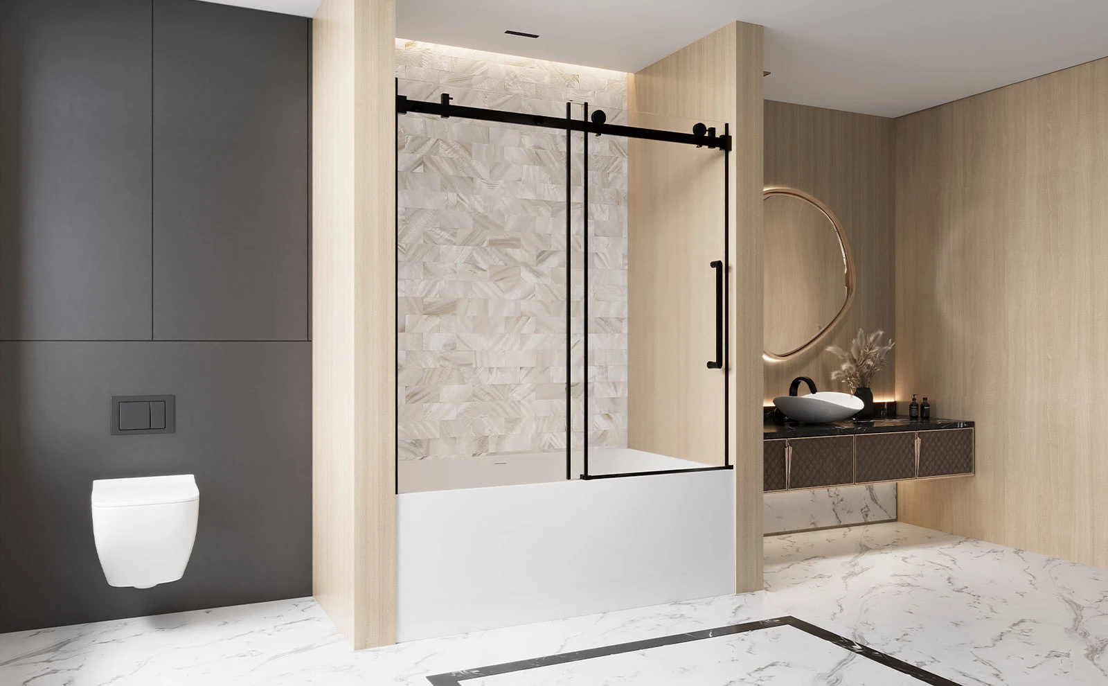 matte black sliding shower door matte black sliding shower door
