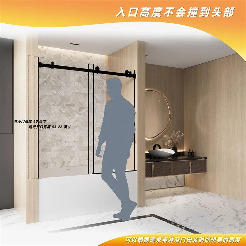 bathtub shower doors Factory