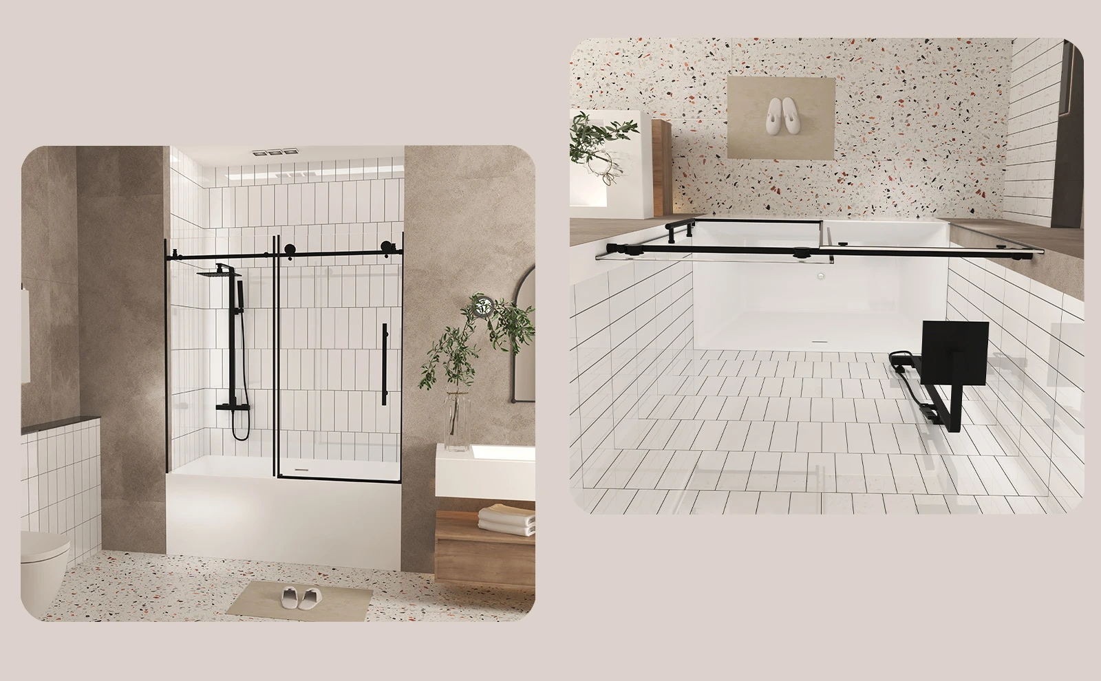frameless glass shower doors