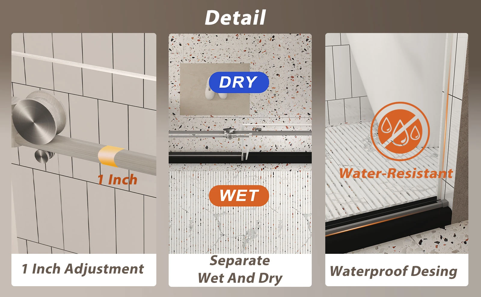 frameless glass shower doors