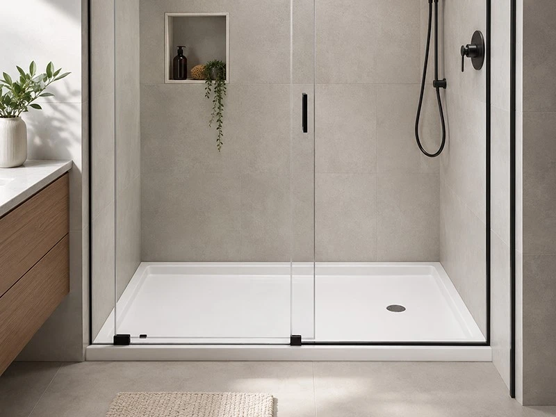 best solid surface shower pan best solid surface shower pan