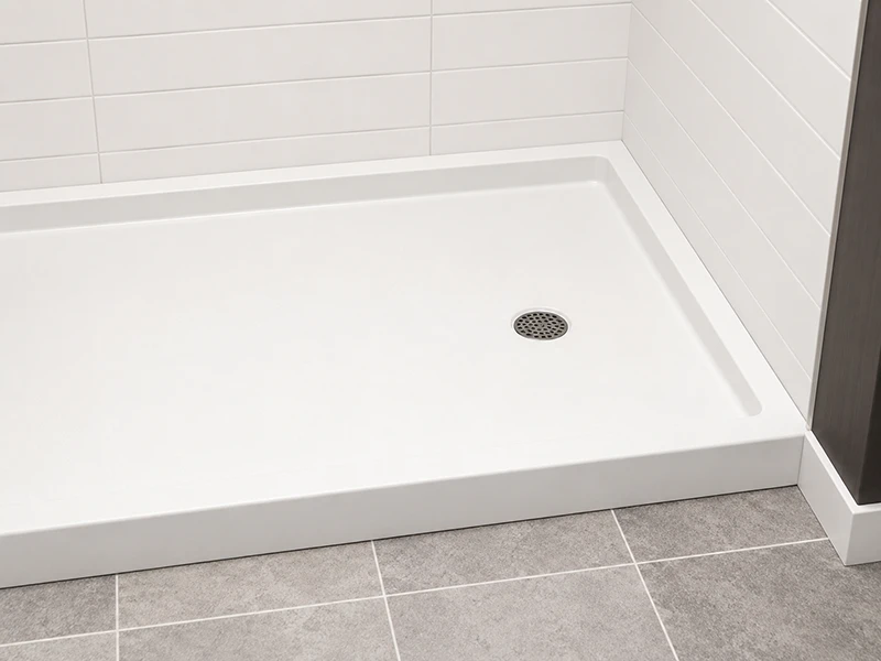 fiberglass shower pan