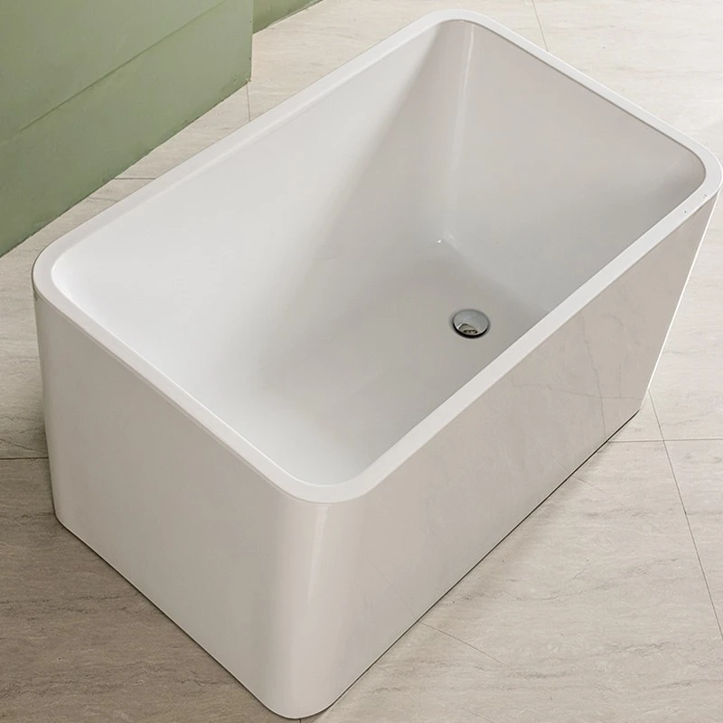 Rechteckige freistehende Badewanne Rechteckige freistehende Badewanne