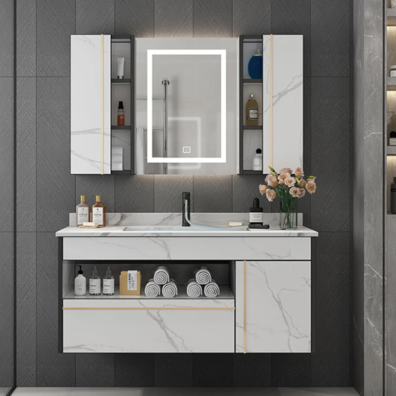 Single Wood Bathroom Vanity