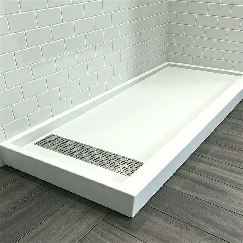 Solid Surface Shower Pan Solid Surface Shower Pan