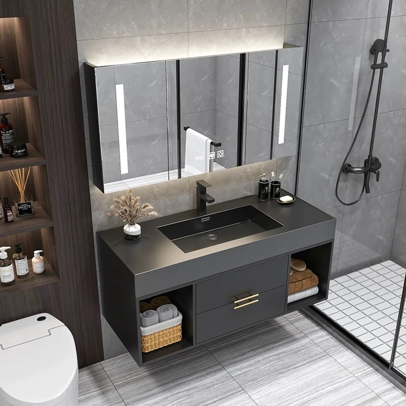 Timber Bathroom Vanity